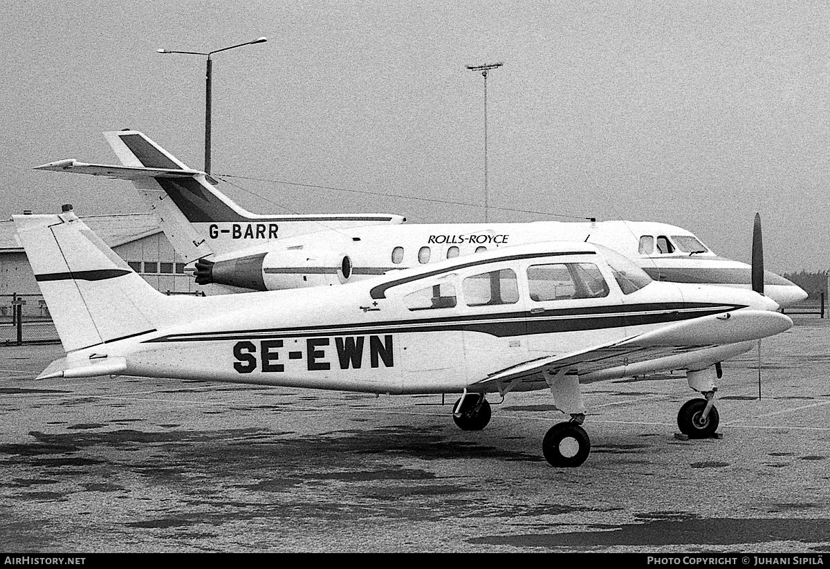 Aircraft Photo of SE-EWN | Beech A23-24 Musketeer Super III | AirHistory.net #111488