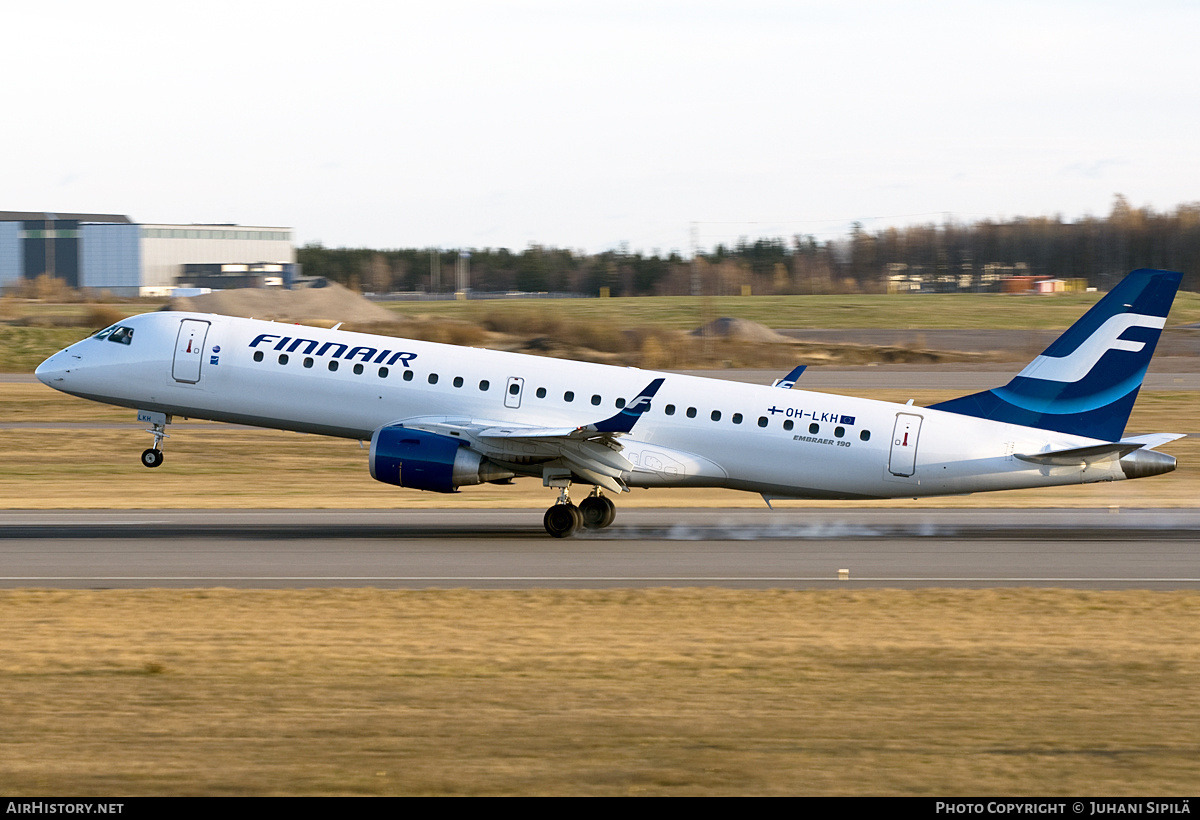 Aircraft Photo of OH-LKH | Embraer 190LR (ERJ-190-100LR) | Finnair | AirHistory.net #111496