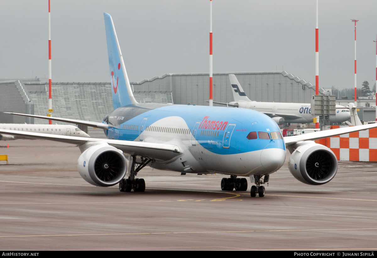 Aircraft Photo of G-TUII | Boeing 787-8 Dreamliner | Thomson Airways | AirHistory.net #111501