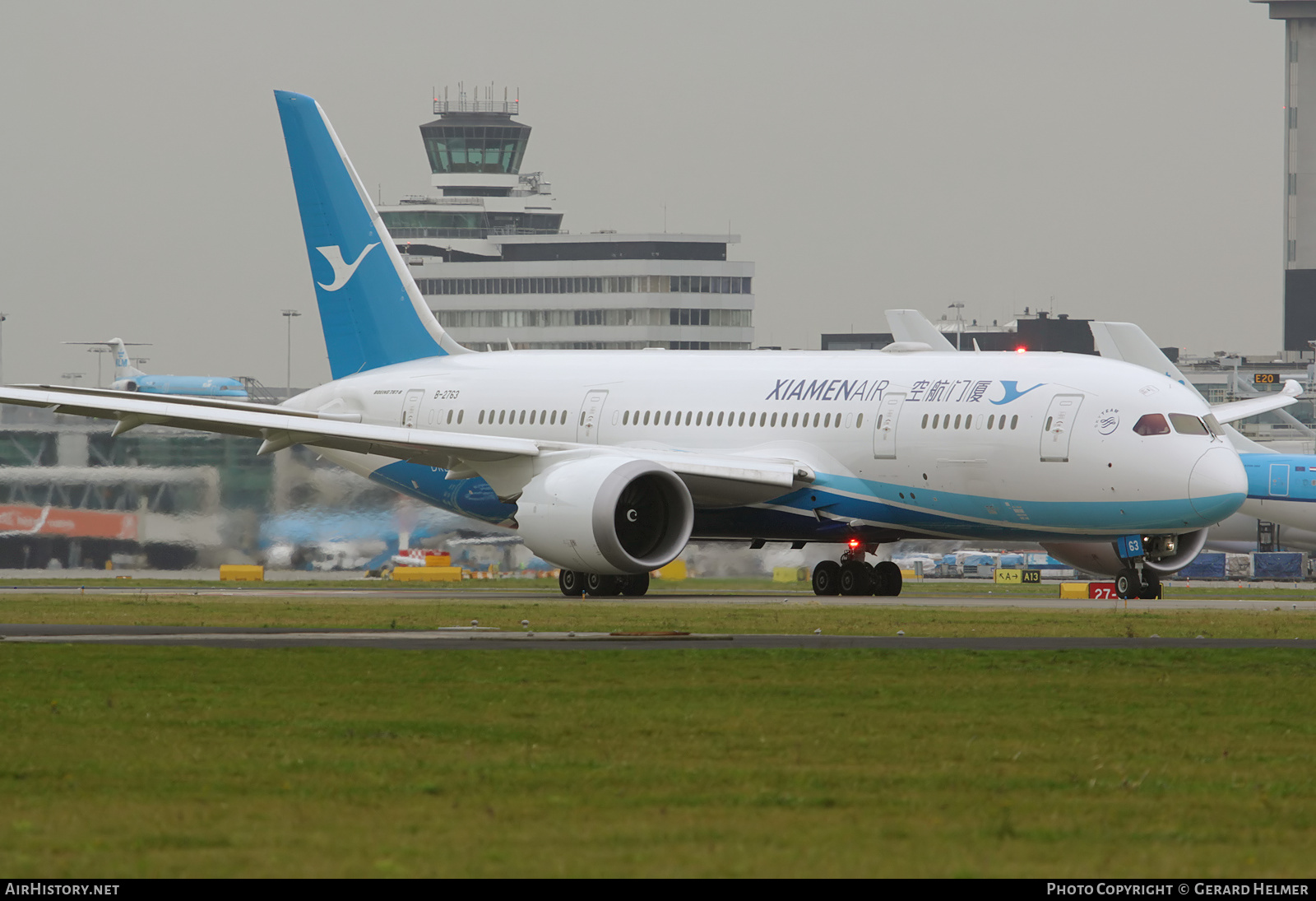 Aircraft Photo of B-2763 | Boeing 787-8 Dreamliner | Xiamen Airlines | AirHistory.net #111511
