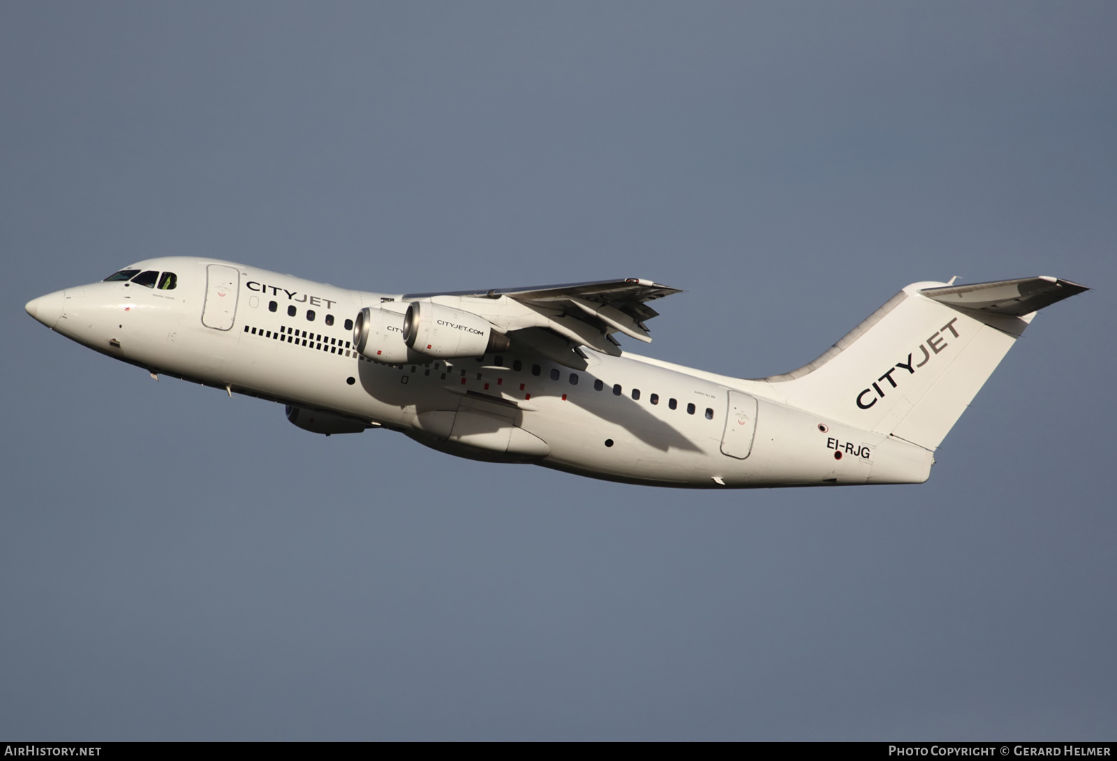 Aircraft Photo of EI-RJG | British Aerospace Avro 146-RJ85 | CityJet | AirHistory.net #111512