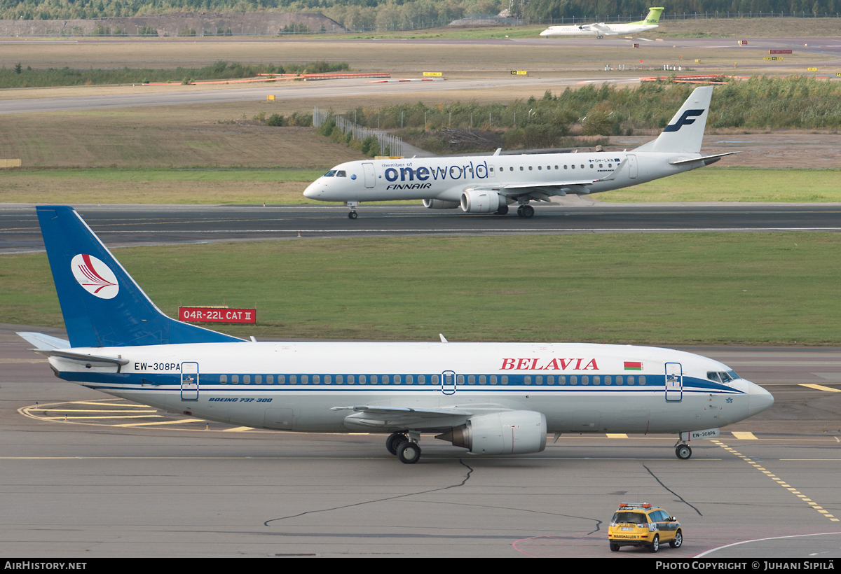 Aircraft Photo of EW-308PA | Boeing 737-3K2 | Belavia | AirHistory.net #111513