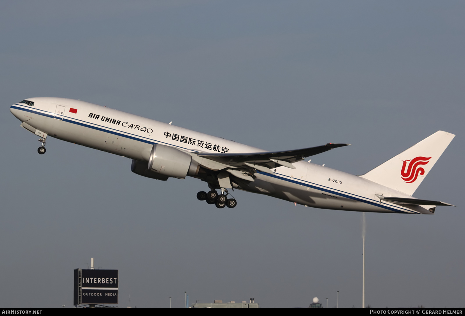 Aircraft Photo of B-2093 | Boeing 777-FFT | Air China Cargo | AirHistory.net #111525