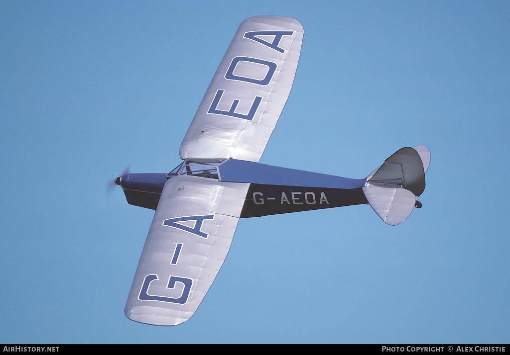 Aircraft Photo of G-AEOA | De Havilland D.H. 80A Puss Moth | AirHistory.net #111527