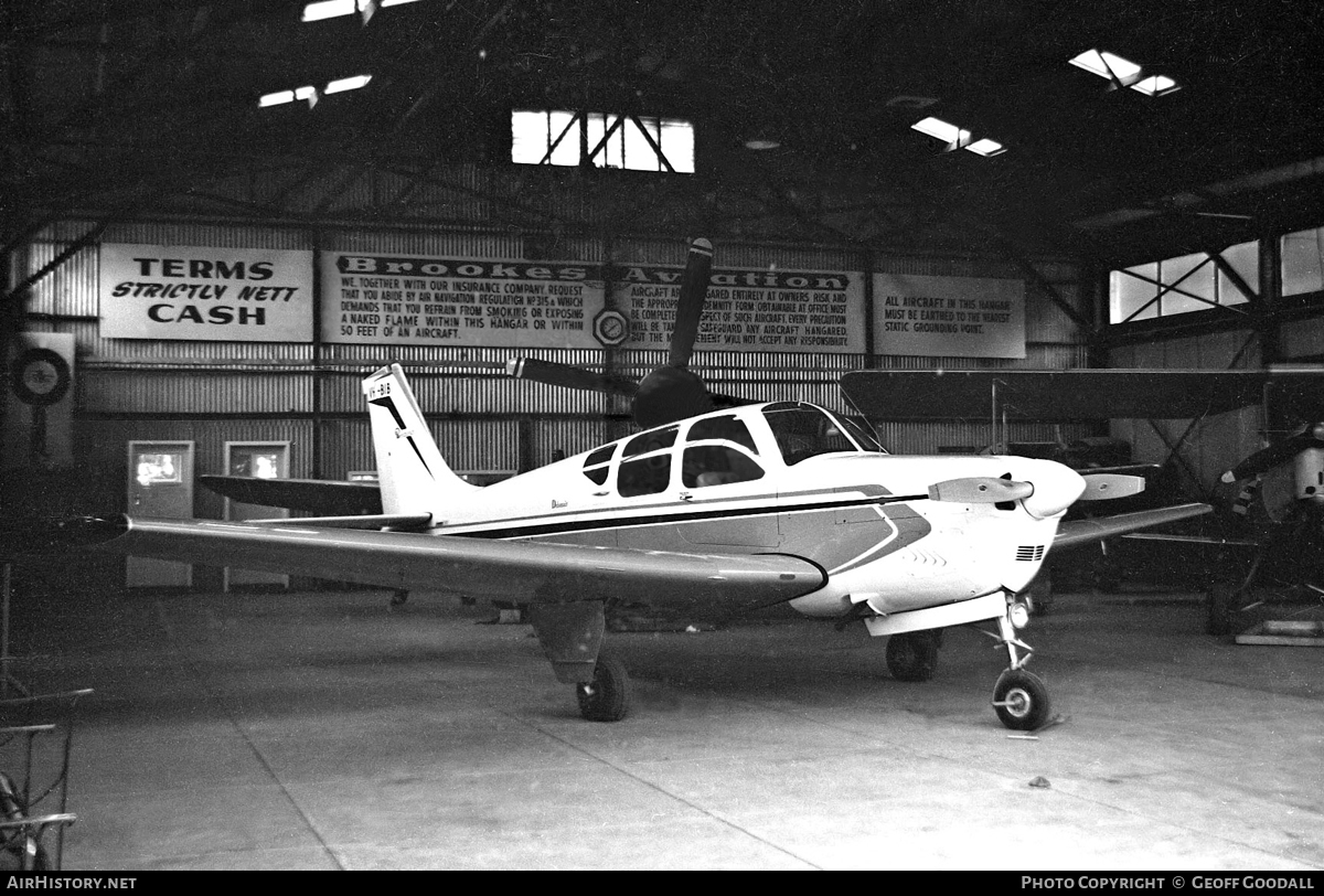 Aircraft Photo of VH-BIB | Beech B33 Debonair | AirHistory.net #111547