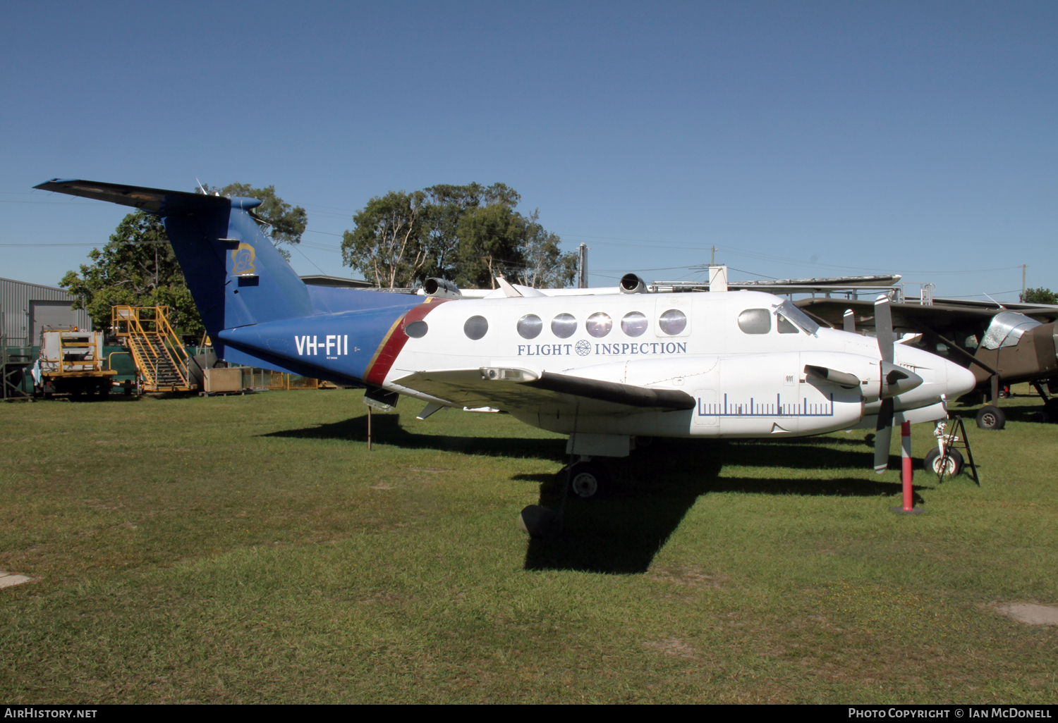 Aircraft Photo of VH-FII | Beech 200 Super King Air | Flight Inspection | AirHistory.net #111549