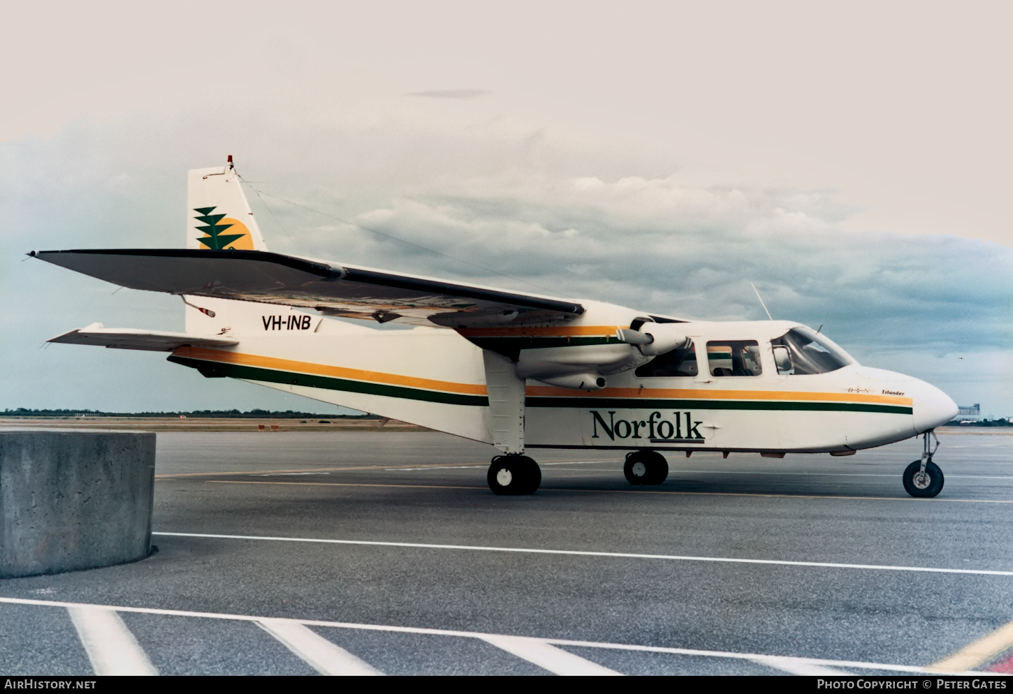 Aircraft Photo of VH-INB | Britten-Norman BN-2B-21 Islander | Norfolk Airlines | AirHistory.net #111551