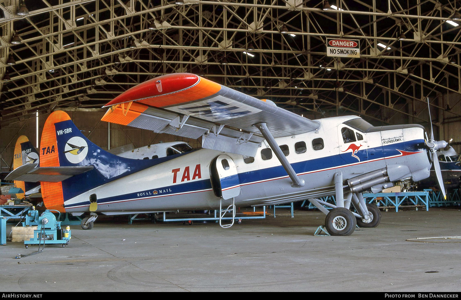 Aircraft Photo of VH-SBR | De Havilland Canada DHC-3 Otter | TAA Sunbird Services | AirHistory.net #111552