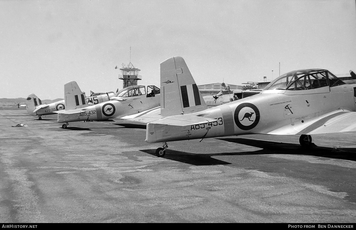 Aircraft Photo of A85-453 | Commonwealth CA-25 Winjeel | Australia - Air Force | AirHistory.net #111556
