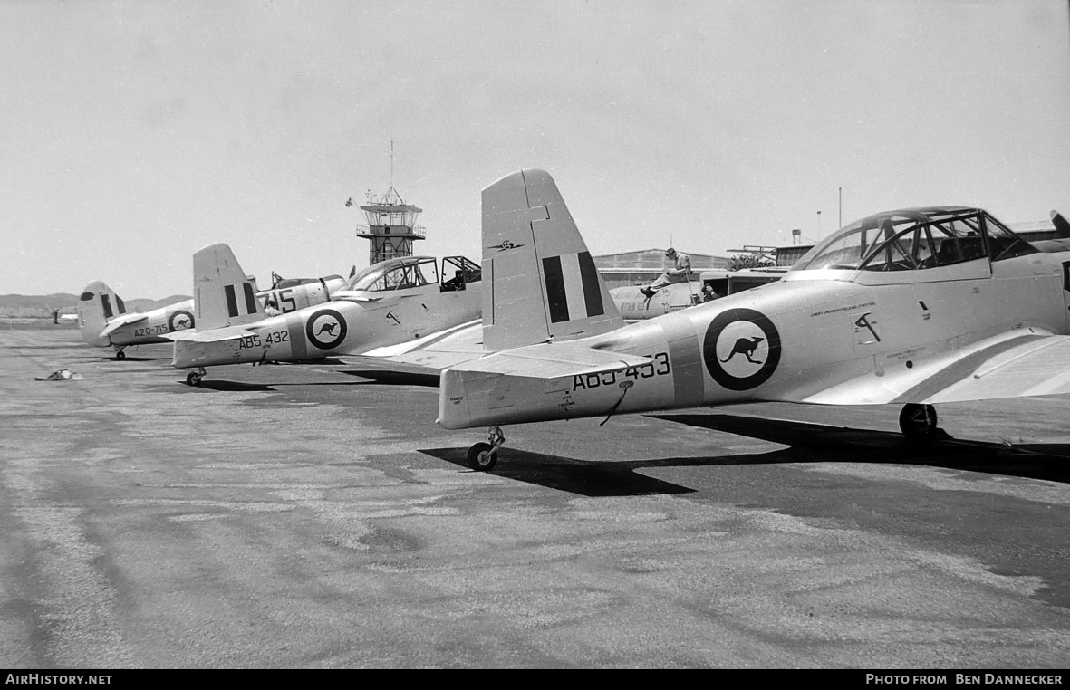 Aircraft Photo of A85-453 | Commonwealth CA-25 Winjeel | Australia - Air Force | AirHistory.net #111556
