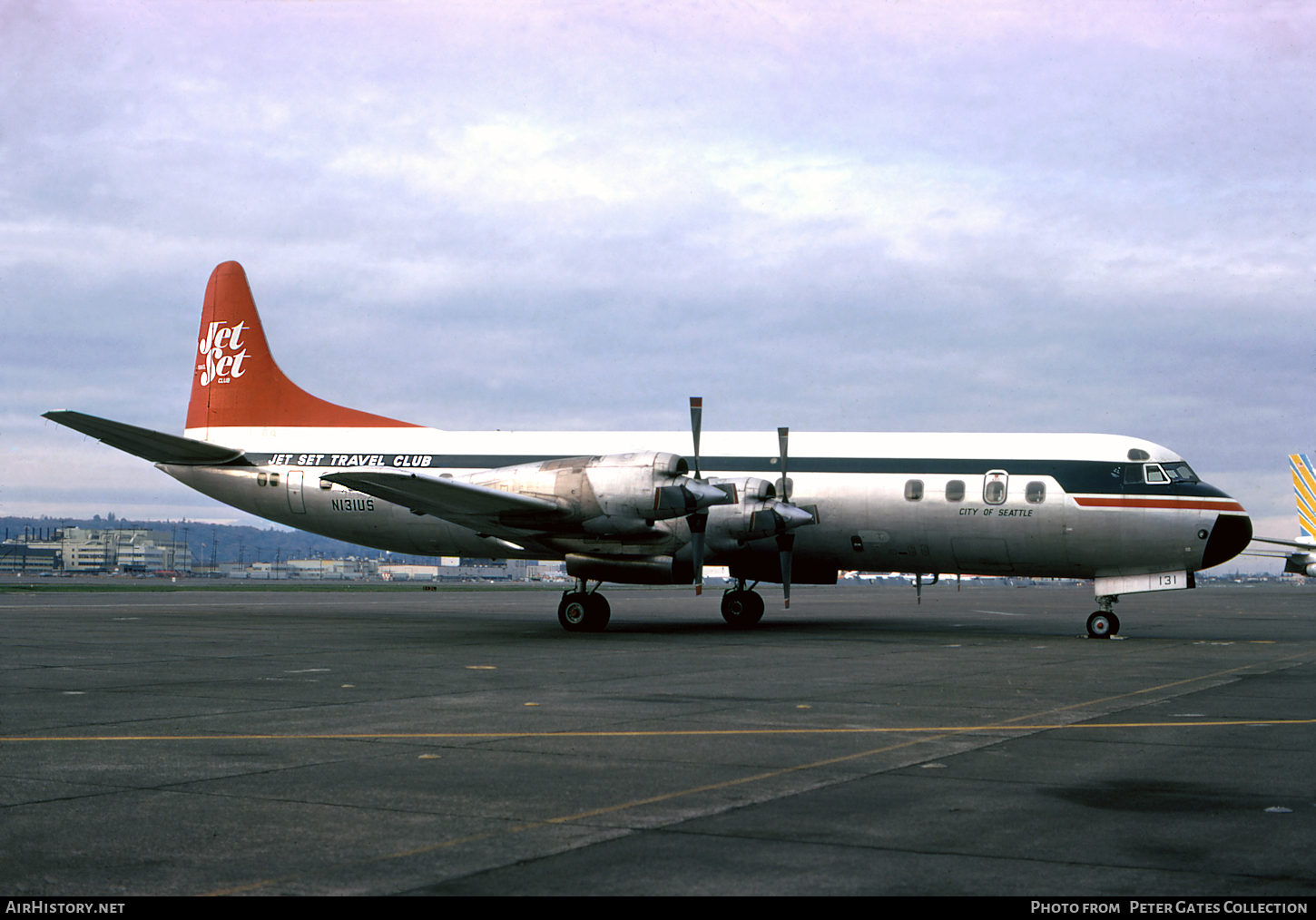 Aircraft Photo of N131US | Lockheed L-188C Electra | Jet Set Travel Club | AirHistory.net #111573