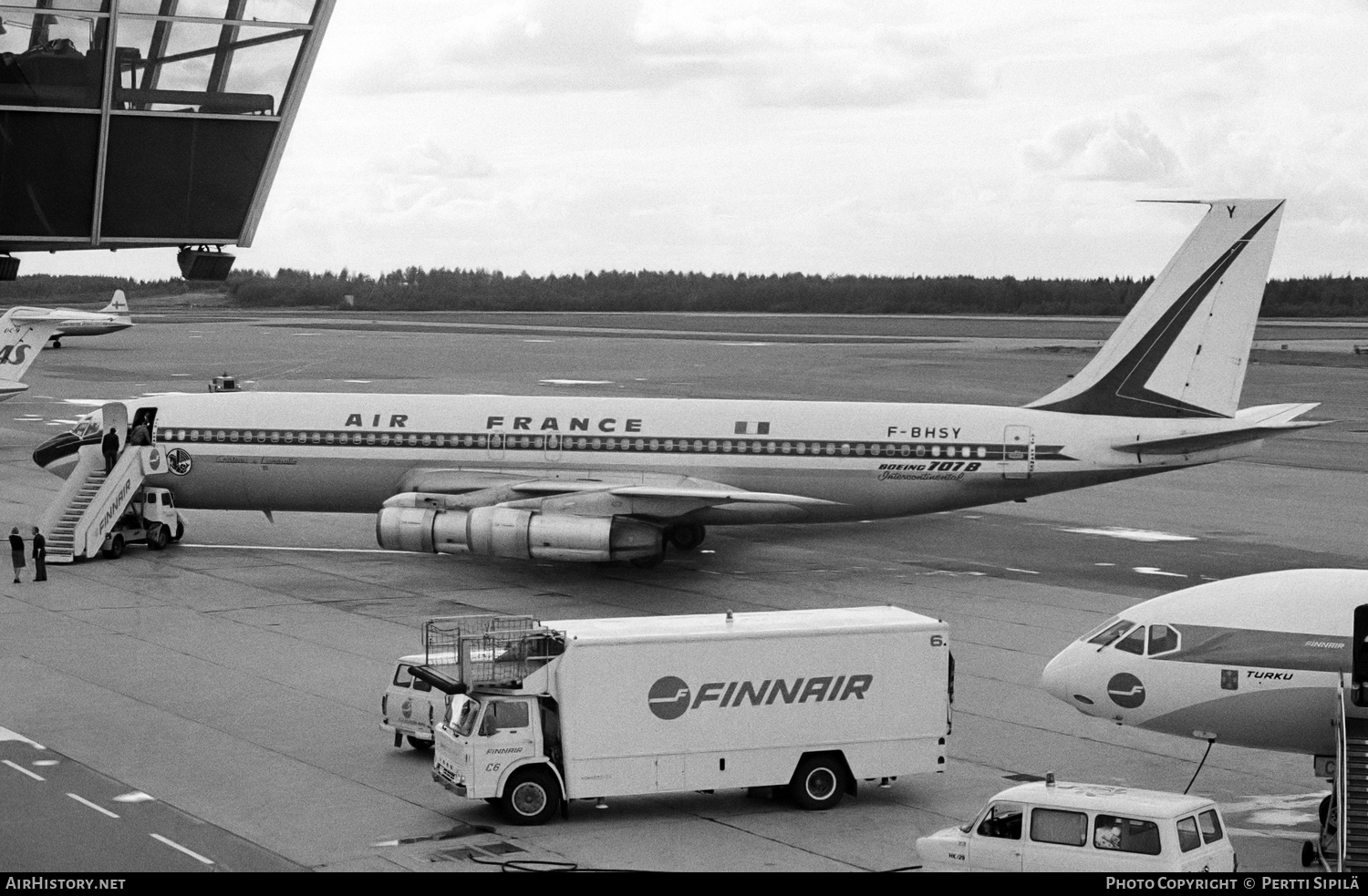 Aircraft Photo of F-BHSY | Boeing 707-328B | Air France | AirHistory.net #111600