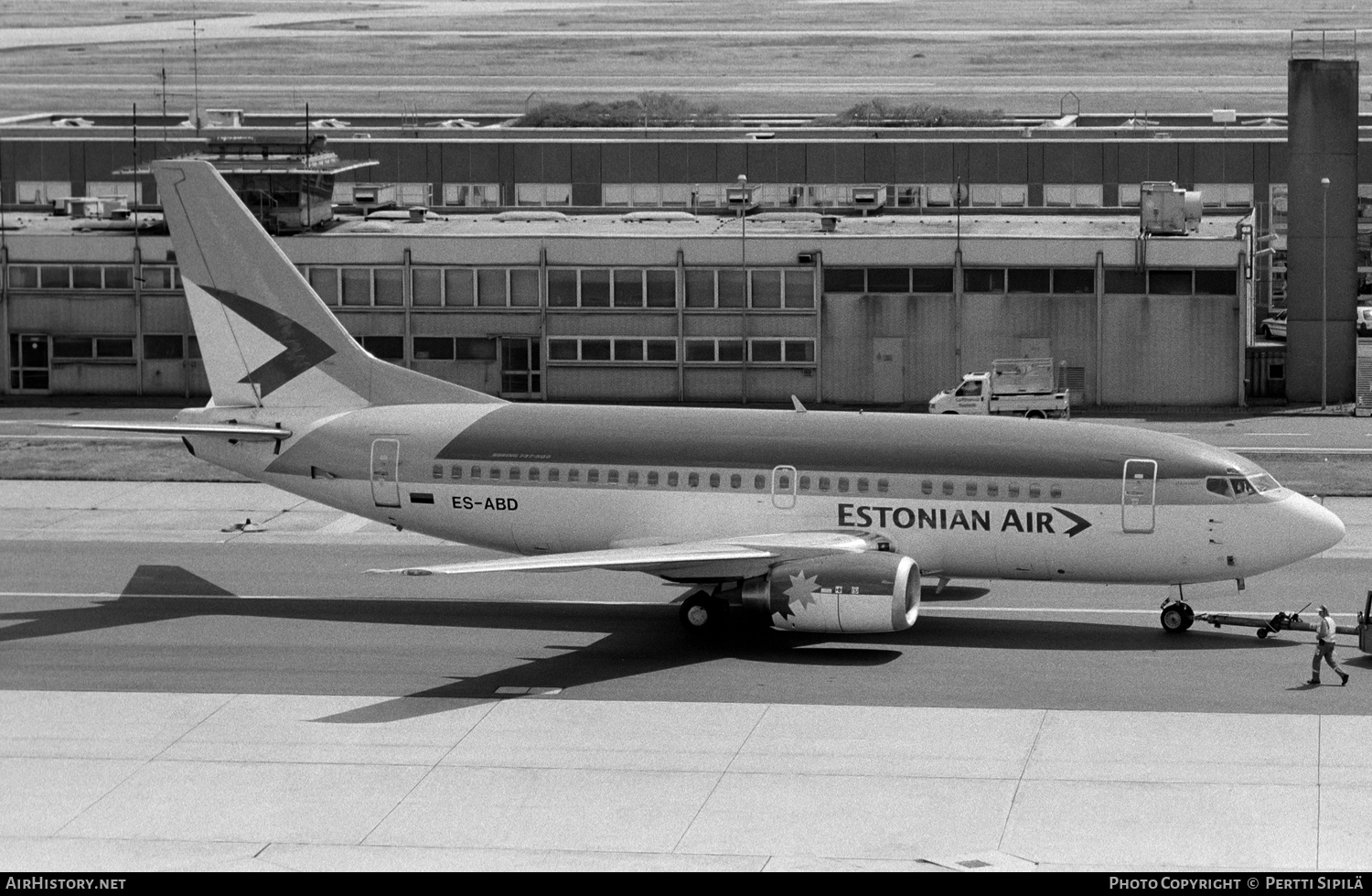 Aircraft Photo of ES-ABD | Boeing 737-5Q8 | Estonian Air | AirHistory.net #111605