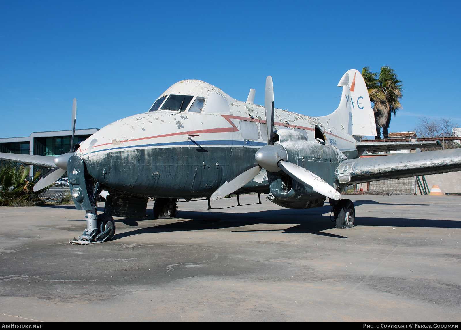 Aircraft Photo of PH-VLA | De Havilland D.H. 104 Dove 7A | Martin's Air Charter - MAC | AirHistory.net #111618