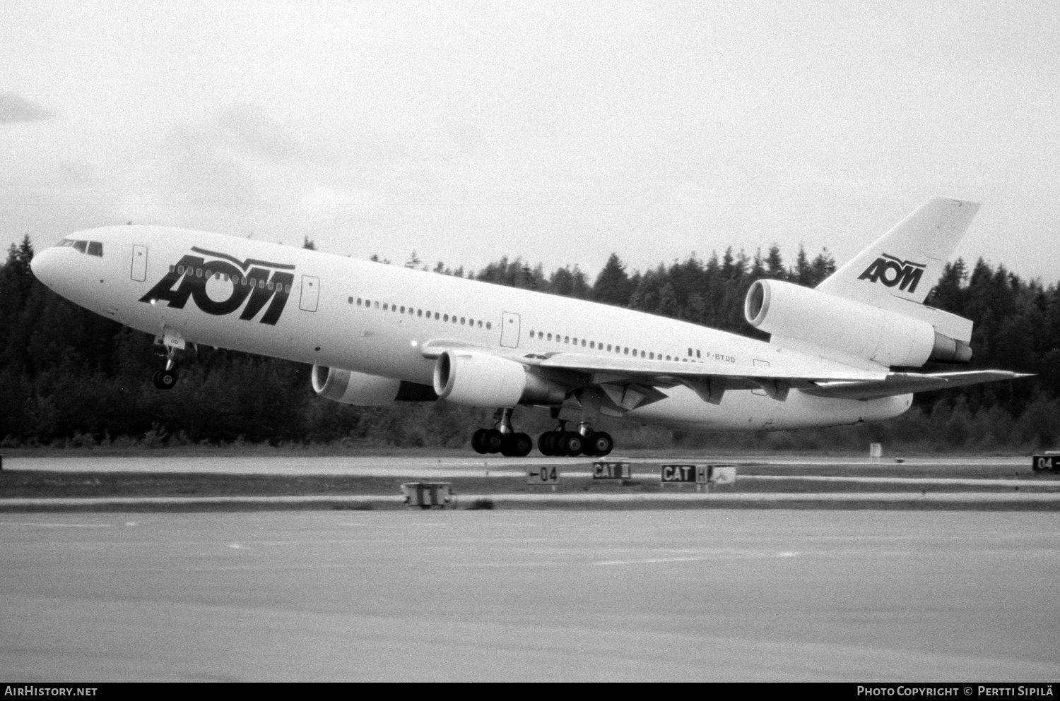 Aircraft Photo of F-BTDD | McDonnell Douglas DC-10-30 | AOM French Airlines | AirHistory.net #111624