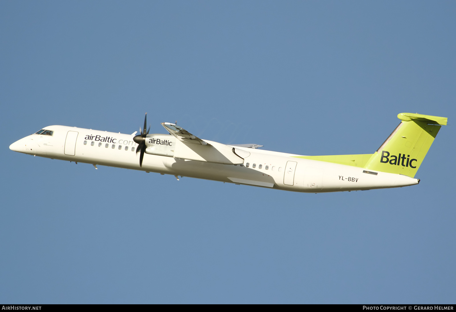 Aircraft Photo of YL-BBV | Bombardier DHC-8-402 Dash 8 | AirBaltic | AirHistory.net #111630