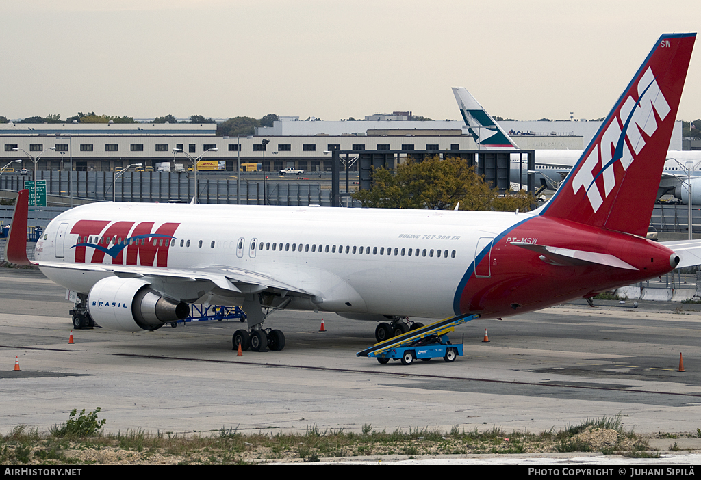 Aircraft Photo of PT-MSW | Boeing 767-316/ER | TAM Linhas Aéreas | AirHistory.net #111644