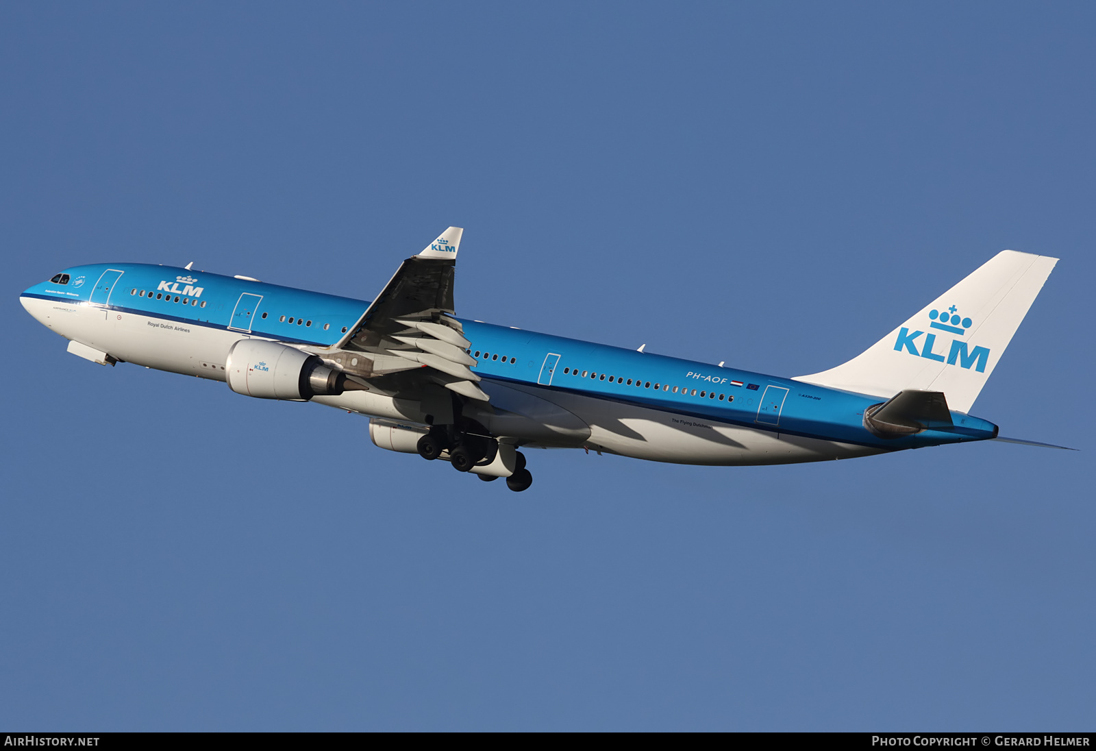 Aircraft Photo of PH-AOF | Airbus A330-203 | KLM - Royal Dutch Airlines | AirHistory.net #111655