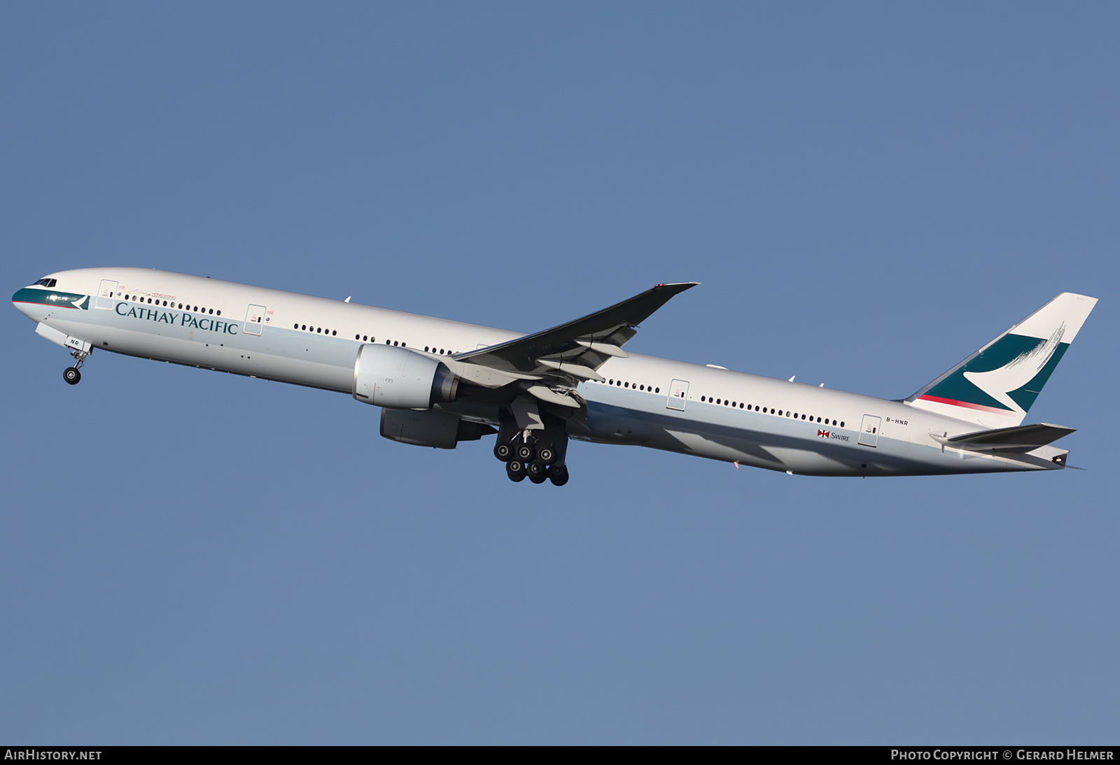 Aircraft Photo of B-HNR | Boeing 777-367/ER | Cathay Pacific Airways | AirHistory.net #111680