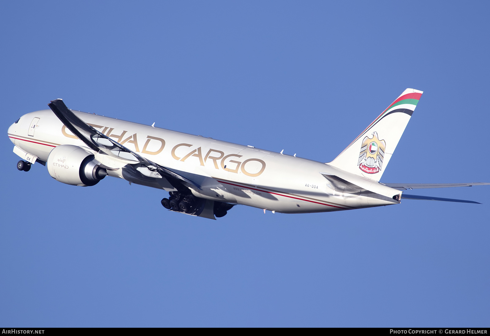 Aircraft Photo of A6-DDA | Boeing 777-FFX | Etihad Airways Cargo | AirHistory.net #111681