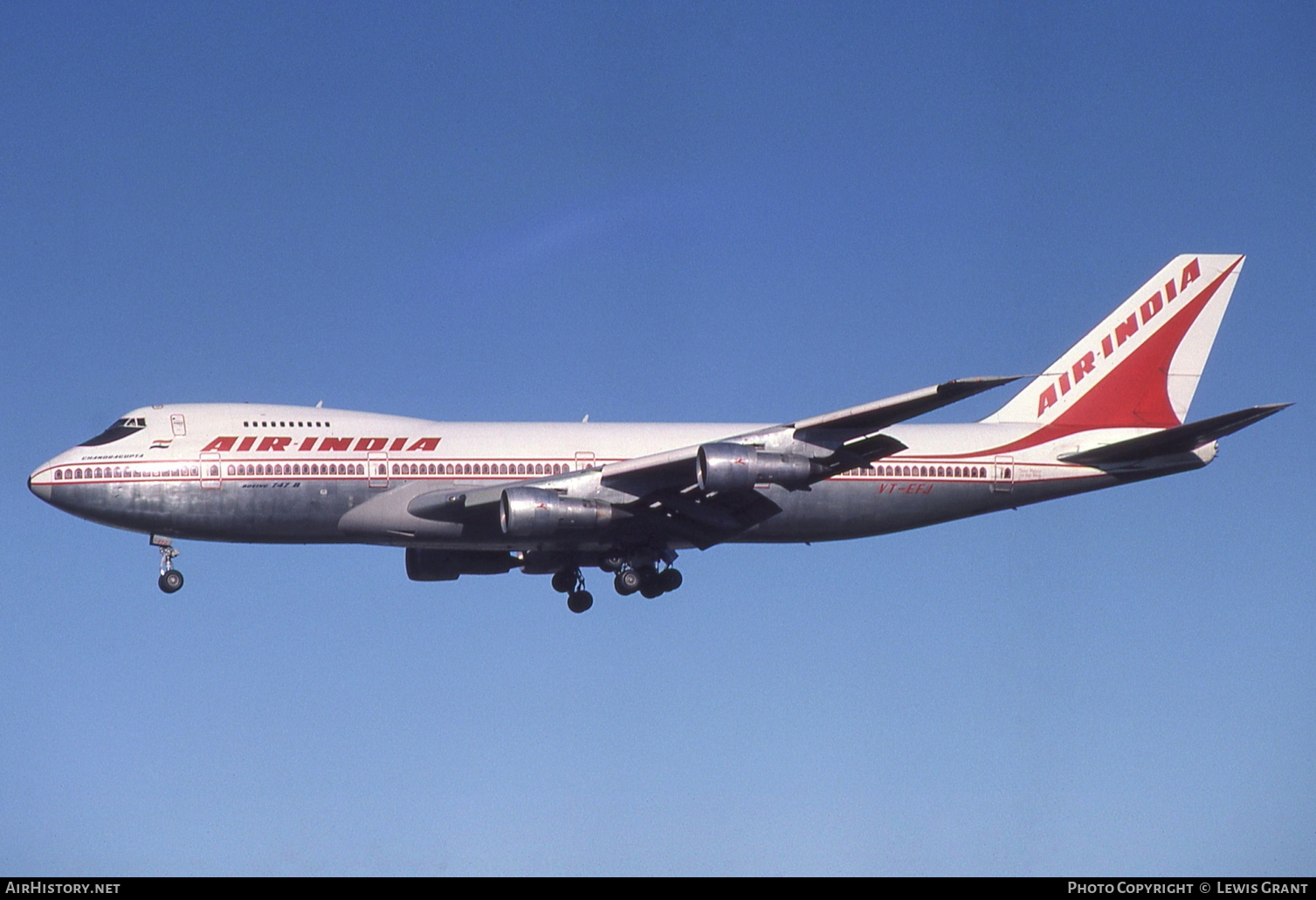 Aircraft Photo of VT-EFJ | Boeing 747-237B | Air India | AirHistory.net #111683