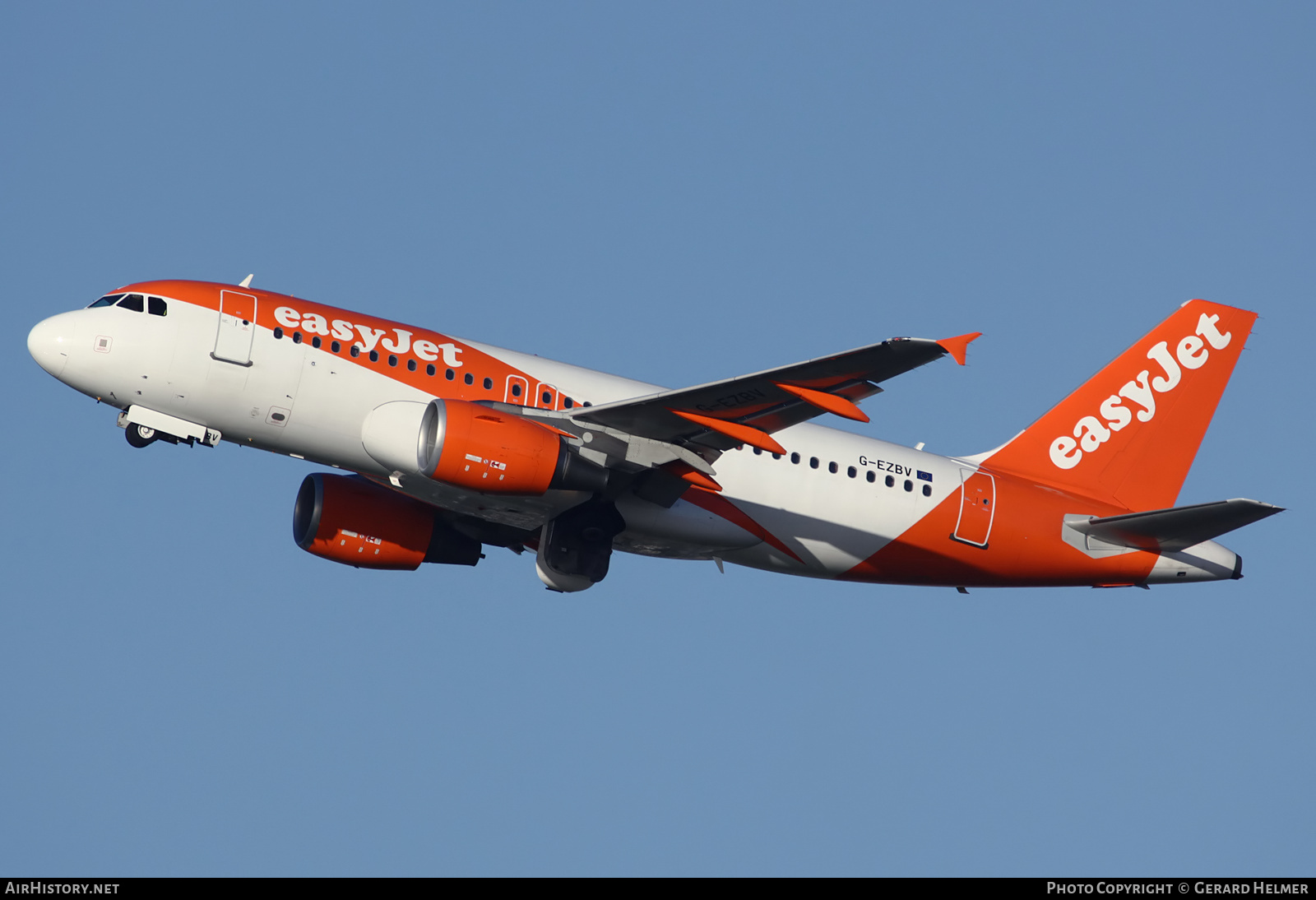 Aircraft Photo of G-EZBV | Airbus A319-111 | EasyJet | AirHistory.net #111687