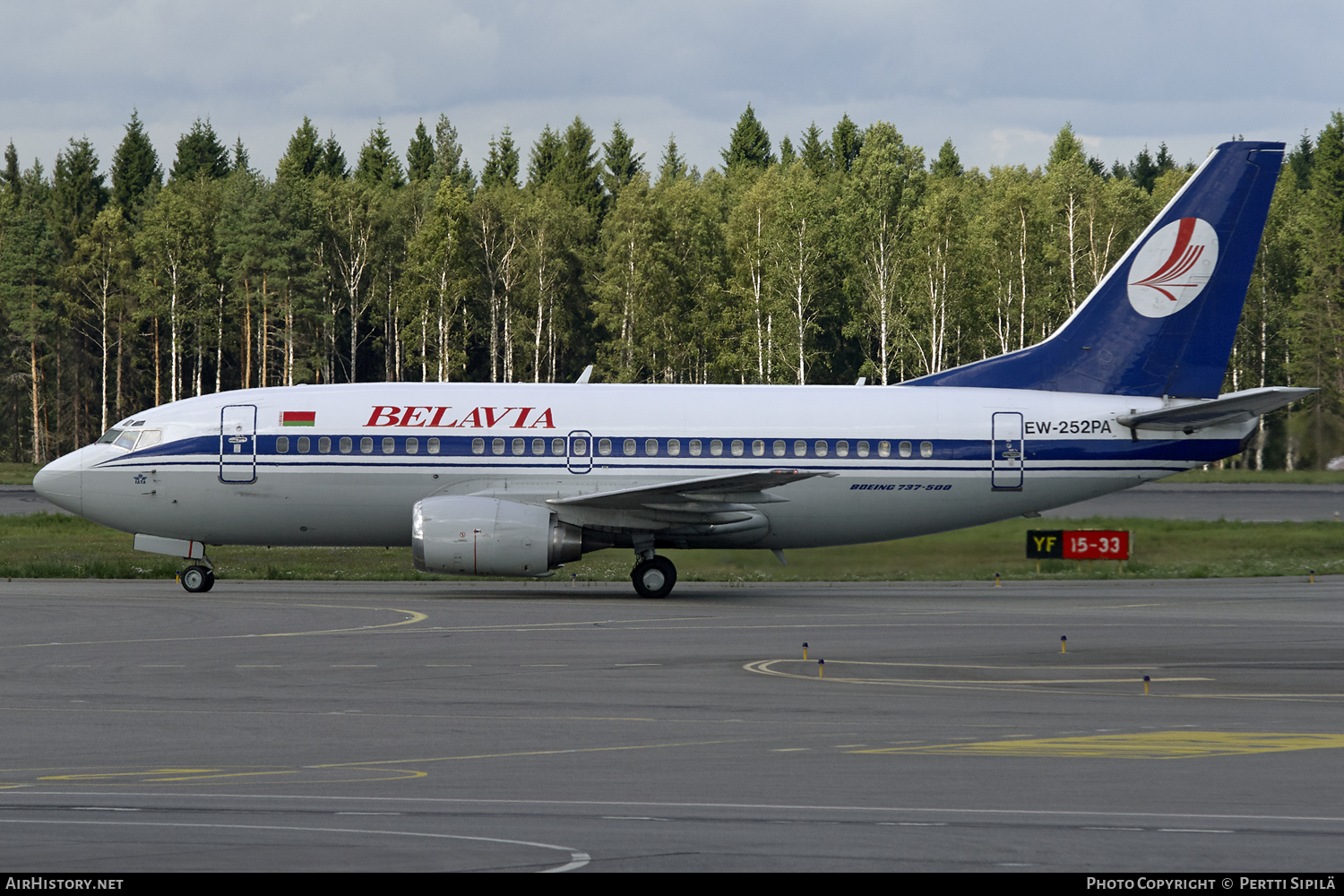 Aircraft Photo of EW-252PA | Boeing 737-524 | Belavia | AirHistory.net #111689