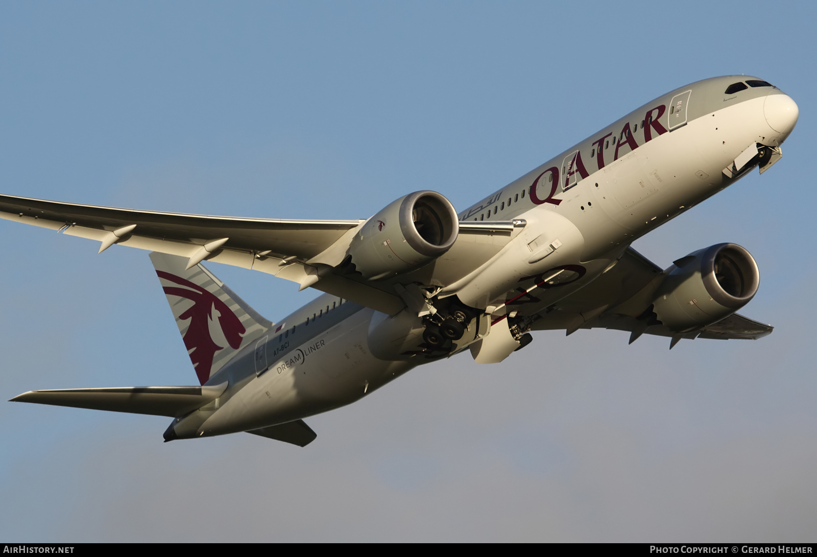 Aircraft Photo of A7-BCI | Boeing 787-8 Dreamliner | Qatar Airways | AirHistory.net #111690