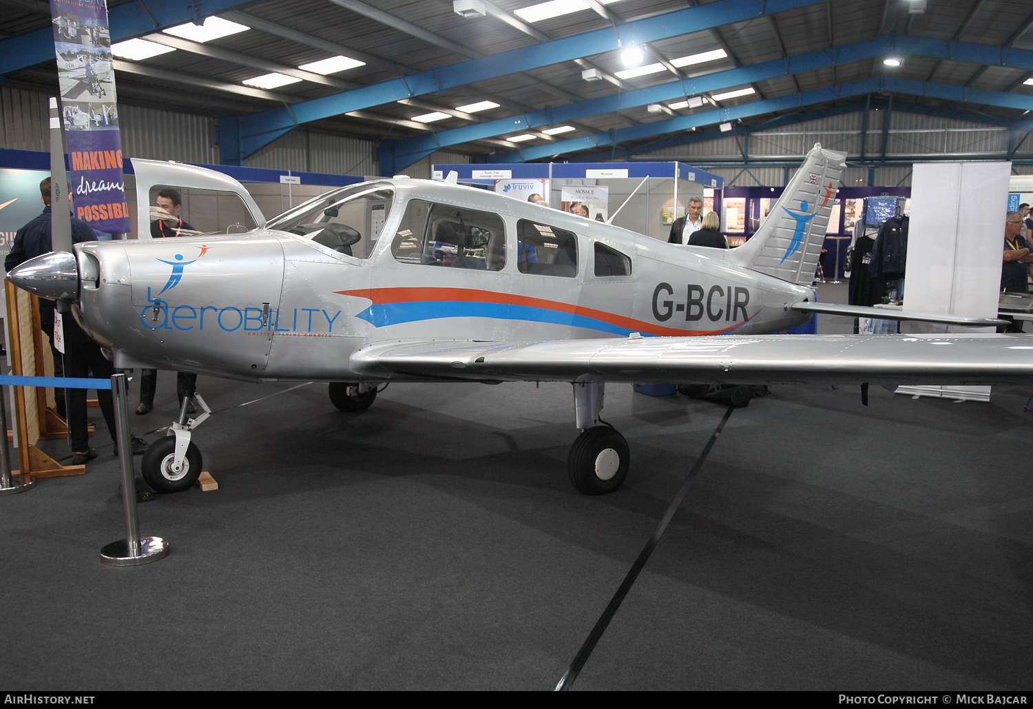Aircraft Photo of G-BCIR | Piper PA-28-151 Cherokee Warrior | Aerobility | AirHistory.net #111692