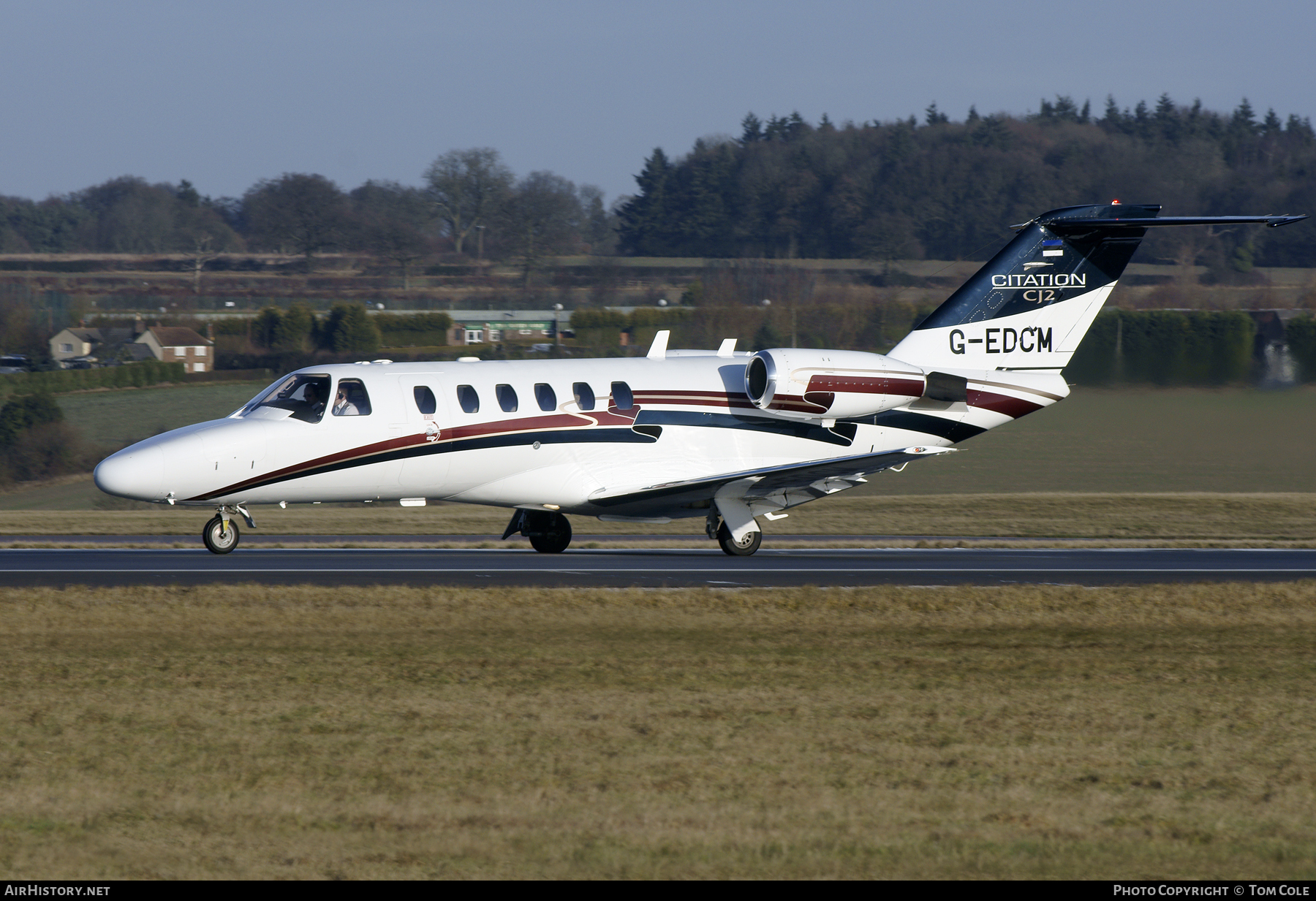 Aircraft Photo of G-EDCM | Cessna 525A CitationJet CJ2 | AirHistory.net #111693