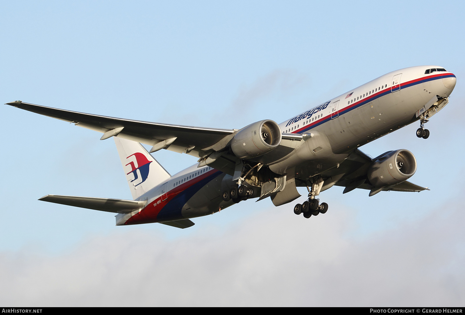 Aircraft Photo of 9M-MRE | Boeing 777-2H6/ER | Malaysia Airlines | AirHistory.net #111716