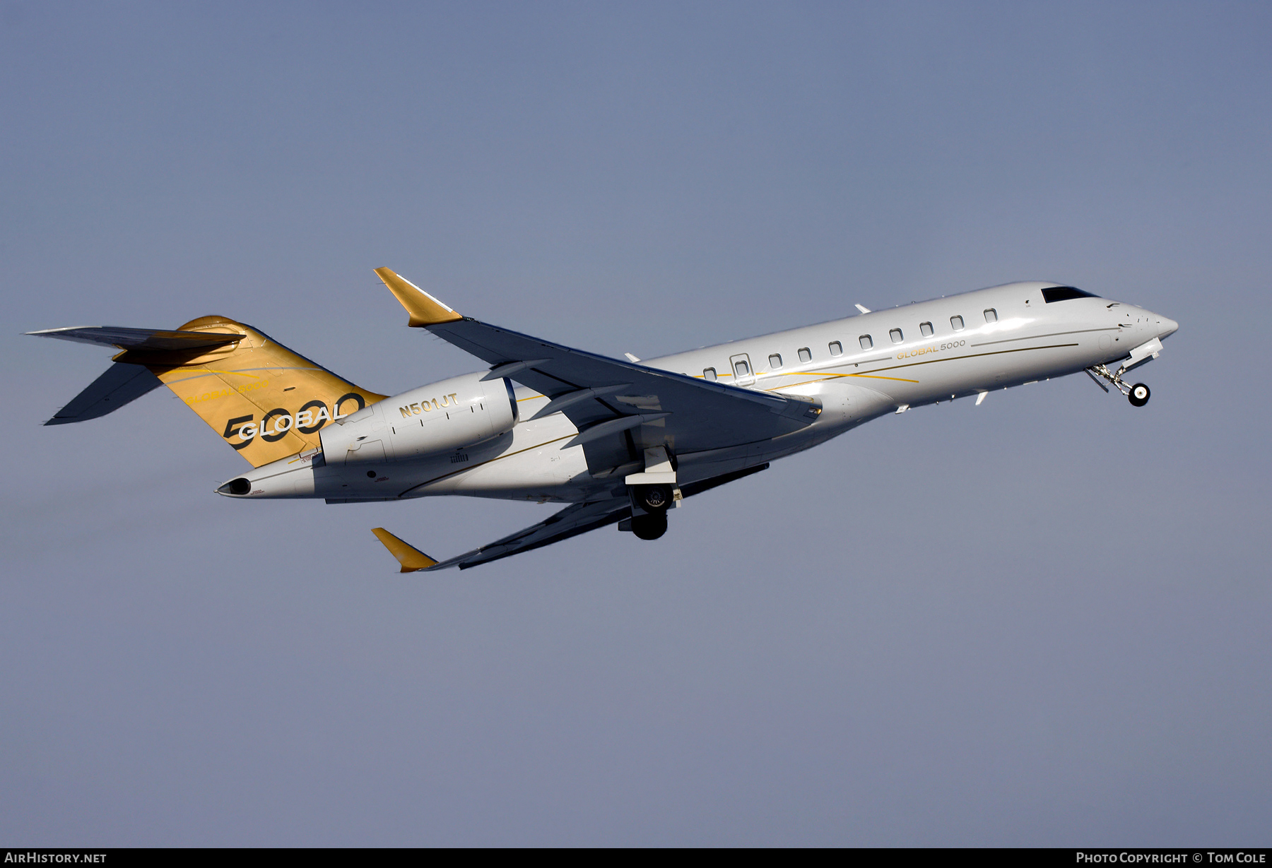 Aircraft Photo of N501JT | Bombardier Global 5000 (BD-700-1A11) | AirHistory.net #111721