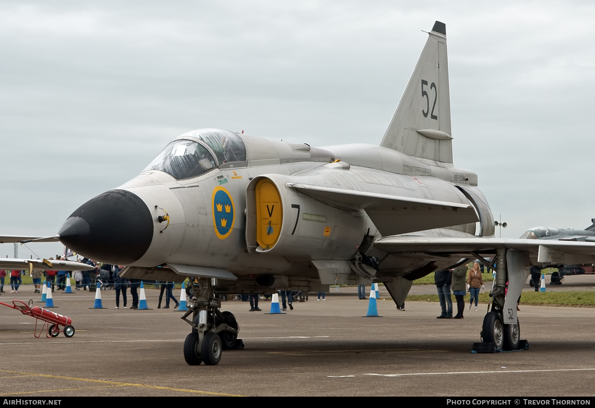 Aircraft Photo of SE-DXN / 37098 | Saab AJS37 Viggen | Sweden - Air Force | AirHistory.net #111724