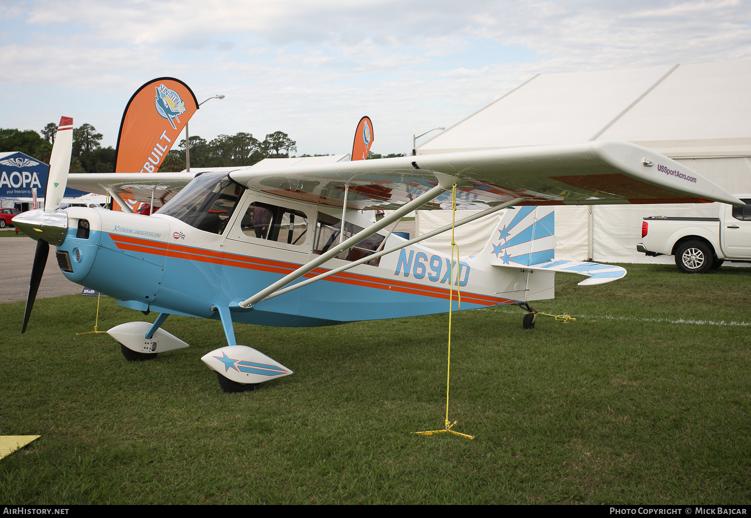 Aircraft Photo of N69XD | American Champion 8KCAB-210 Xtreme Decathlon | AirHistory.net #111740