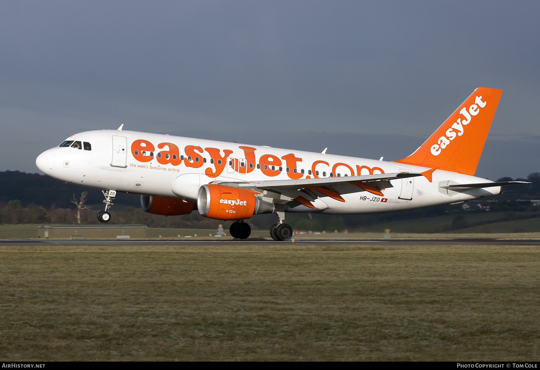 Aircraft Photo of HB-JZO | Airbus A319-111 | EasyJet | AirHistory.net #111746