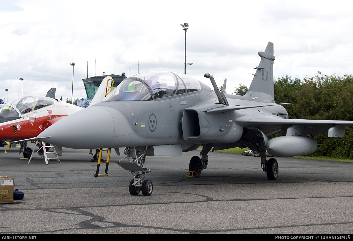 Aircraft Photo of 39831 | Saab JAS 39D Gripen | Sweden - Air Force | AirHistory.net #111747