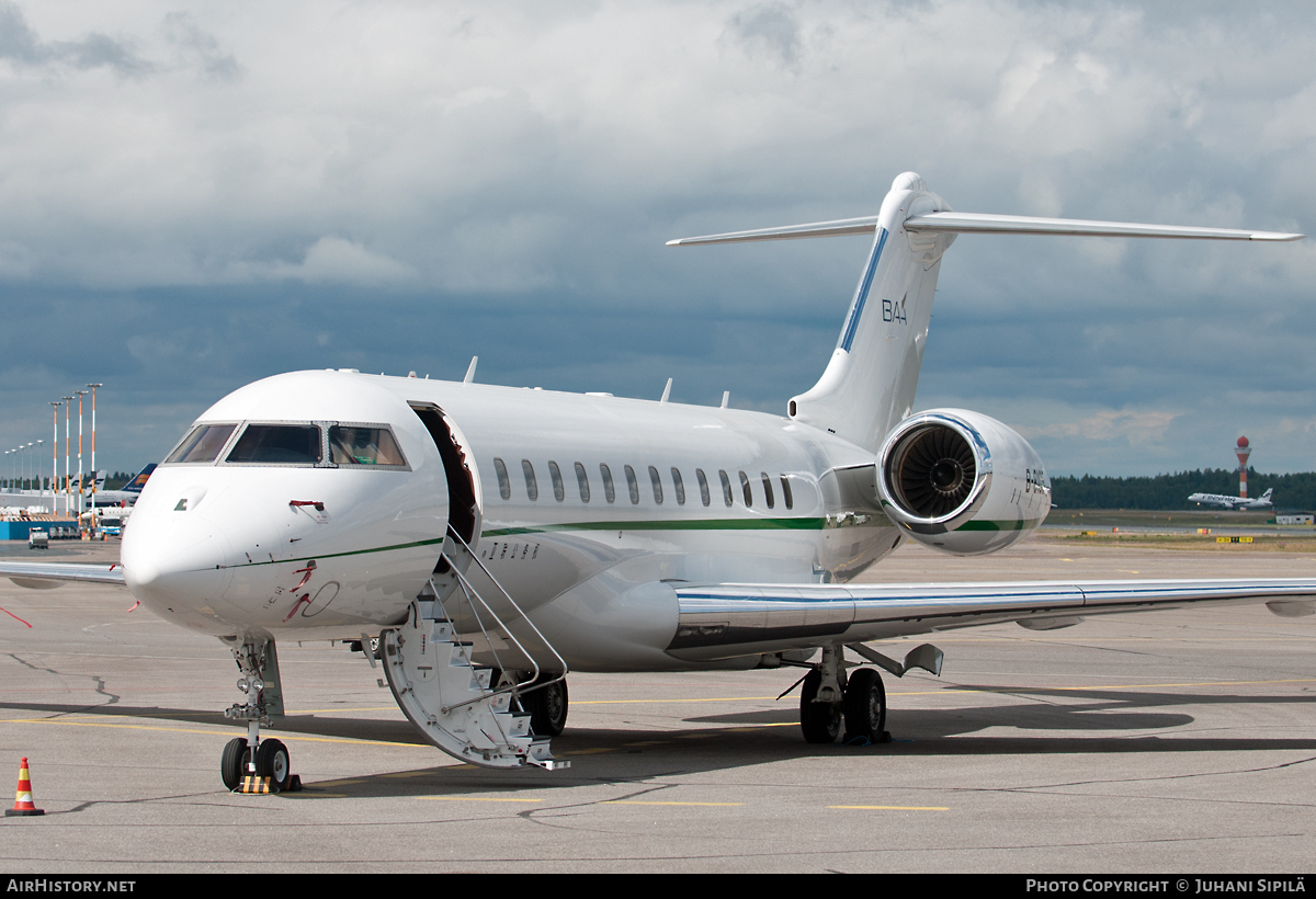 Aircraft Photo of B-8105 | Bombardier Global 6000 (BD-700-1A10) | BAA - Business Aviation Asia | AirHistory.net #111756