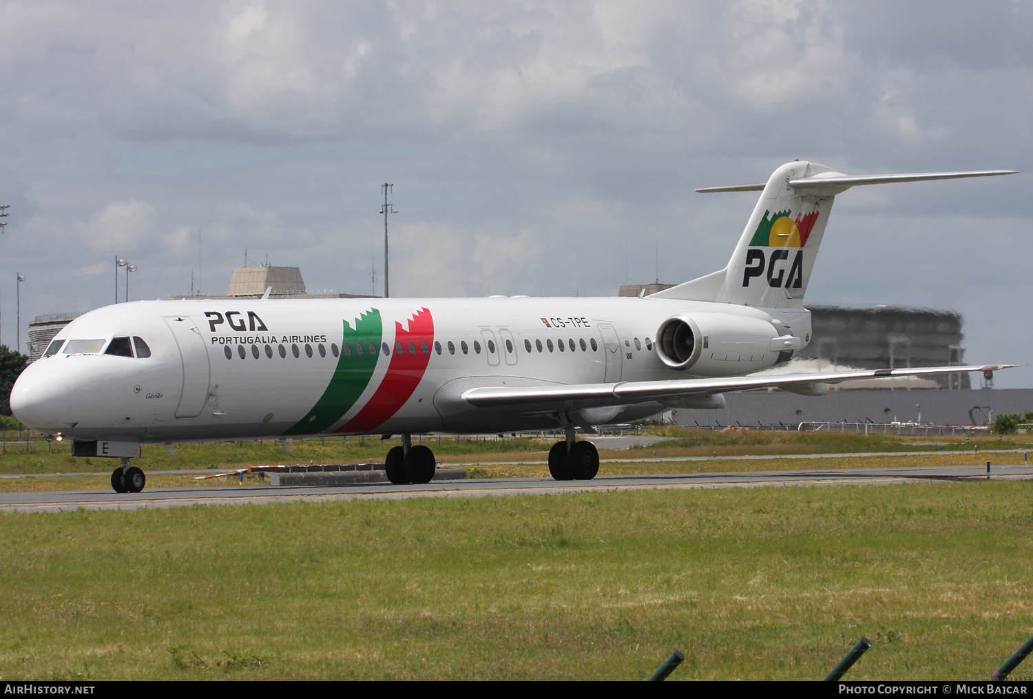 Aircraft Photo of CS-TPE | Fokker 100 (F28-0100) | Portugália Airlines - PGA | AirHistory.net #111793