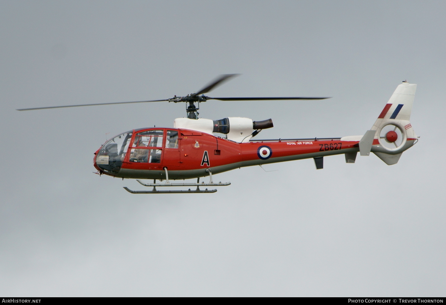 Aircraft Photo of G-CBSK / ZB627 | Aerospatiale SA-341D Gazelle HT3 | UK - Air Force | AirHistory.net #111809