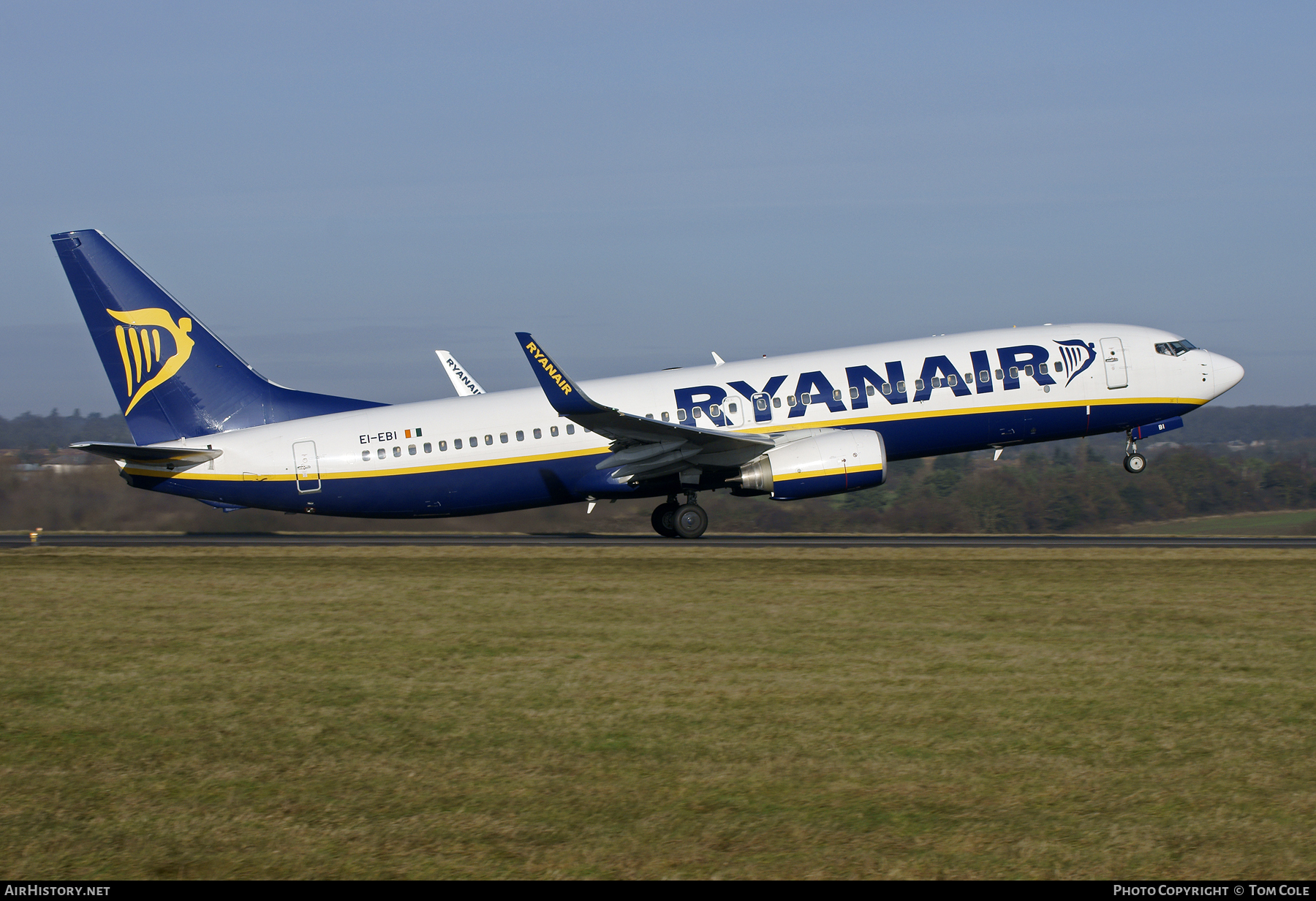 Aircraft Photo of EI-EBI | Boeing 737-8AS | Ryanair | AirHistory.net #111816