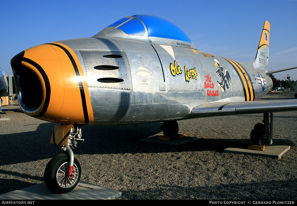 Aircraft Photo of 49-1272 / 91272 | North American F-86A Sabre | USA - Air Force | AirHistory.net #111819