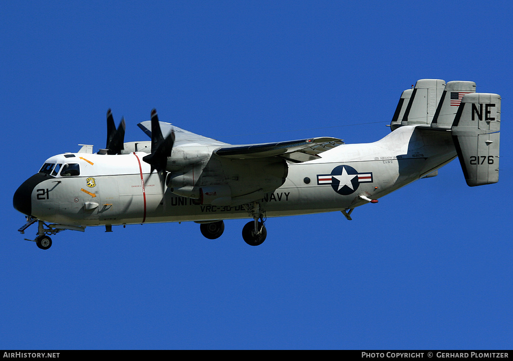 Aircraft Photo of 162176 | Grumman C-2A Greyhound | USA - Navy | AirHistory.net #111821