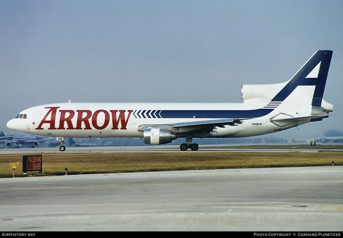 Aircraft Photo of N308GB | Lockheed L-1011-385-1-15 TriStar 200/F | Arrow Air | AirHistory.net #111824