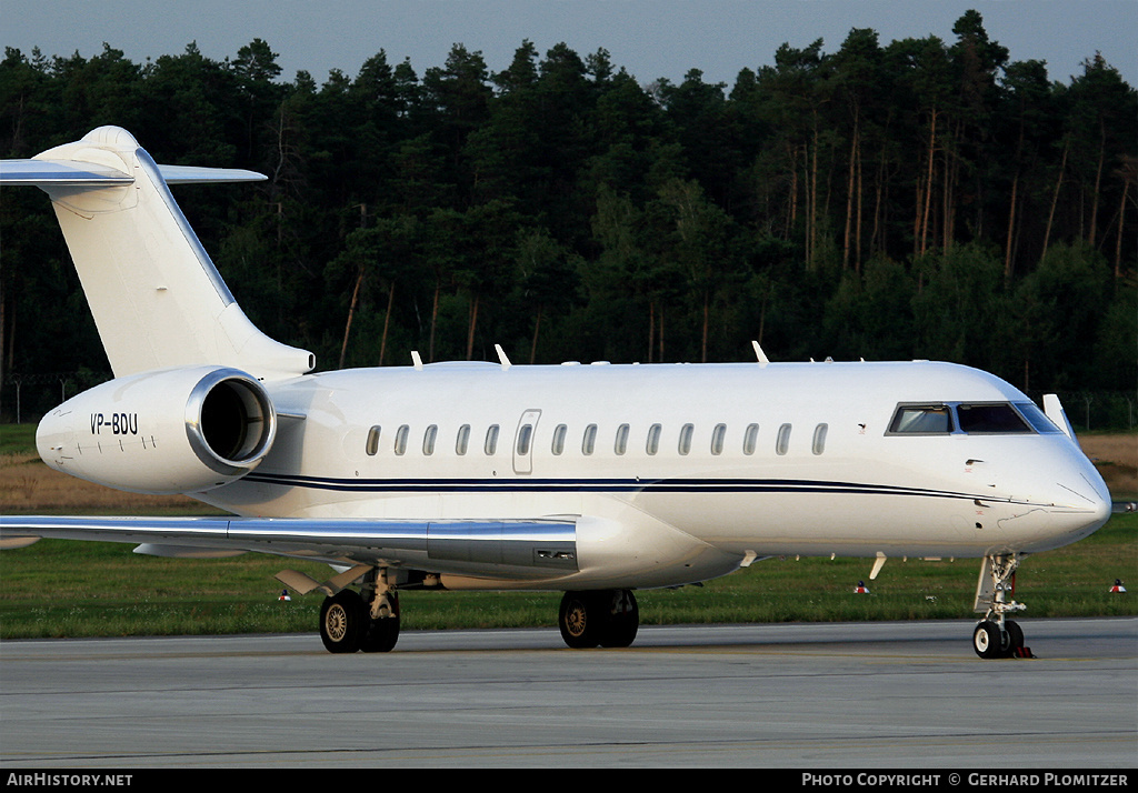 Aircraft Photo of VP-BDU | Bombardier Global Express (BD-700-1A10) | AirHistory.net #111826