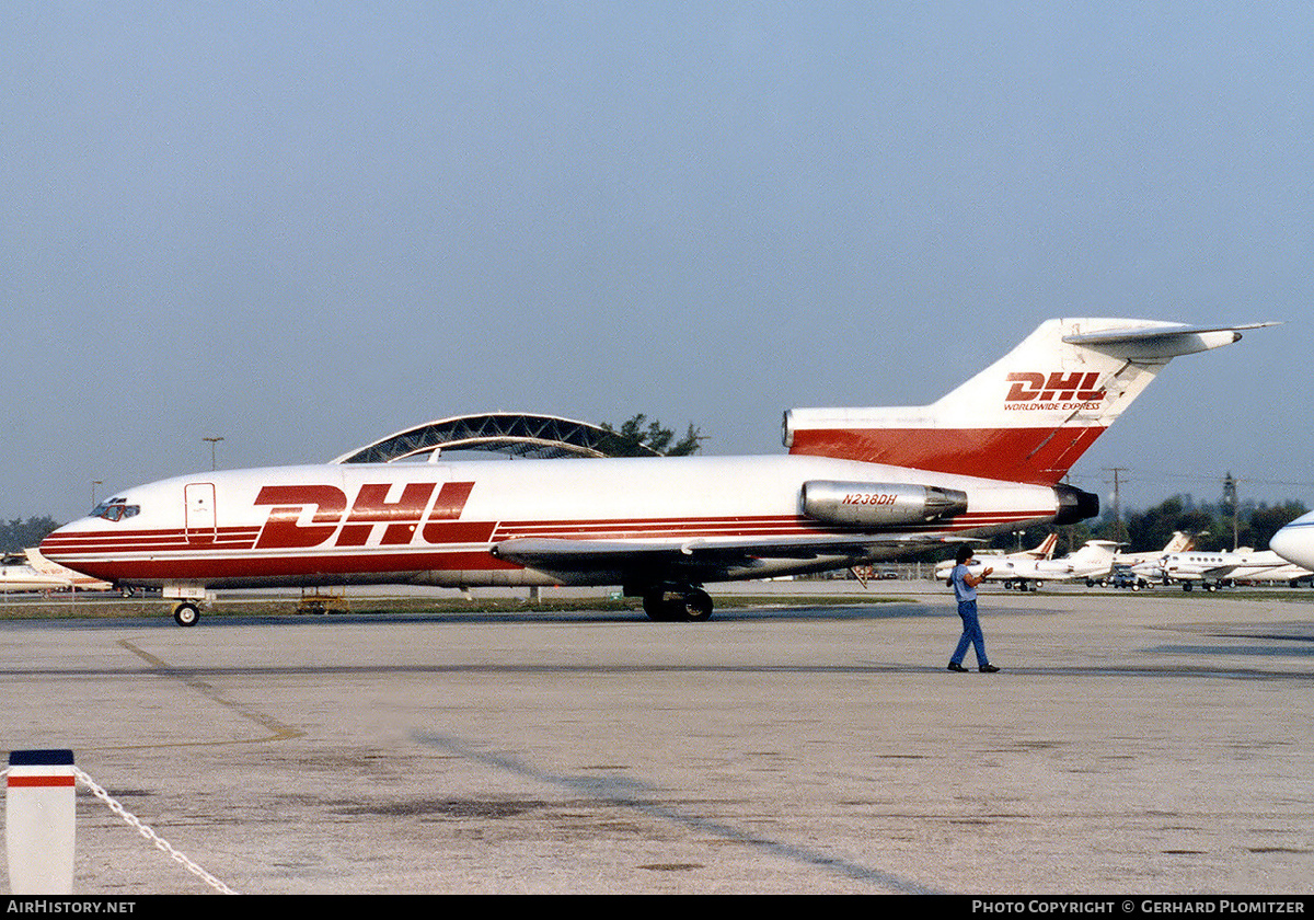Aircraft Photo of N238DH | Boeing 727-25(F) | DHL Worldwide Express | AirHistory.net #111833