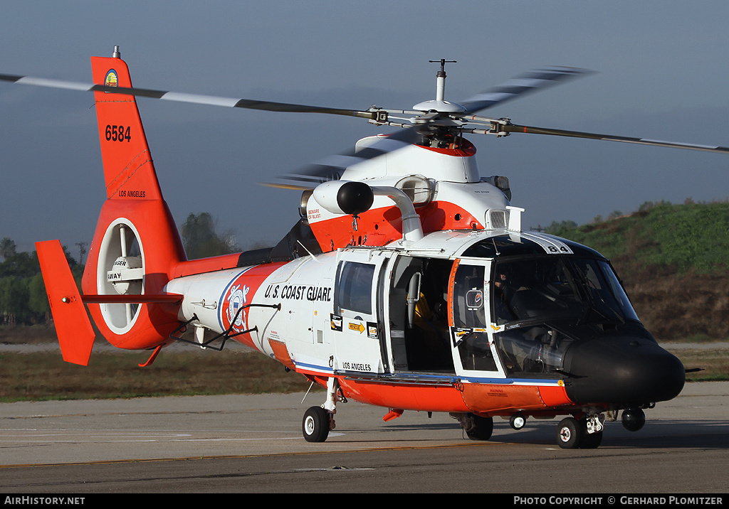 Aircraft Photo of 6584 | Aerospatiale HH-65C Dolphin | USA - Coast Guard | AirHistory.net #111835