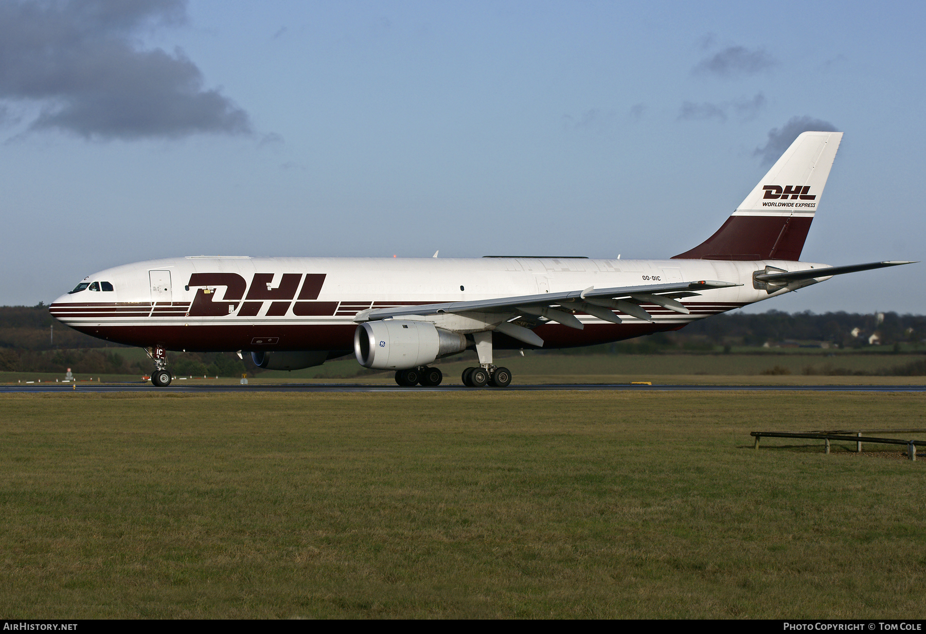 Aircraft Photo of OO-DIC | Airbus A300B4-203(F) | DHL Worldwide Express | AirHistory.net #111848