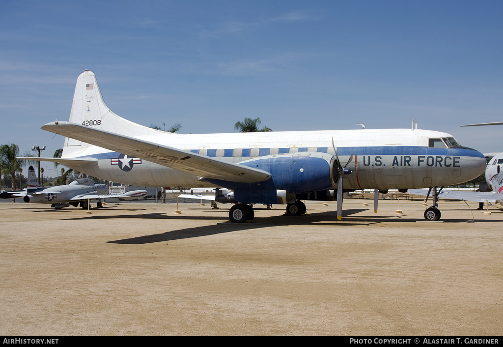 Aircraft Photo of 54-2808 / 42808 | Convair VC-131D | USA - Air Force | AirHistory.net #111851