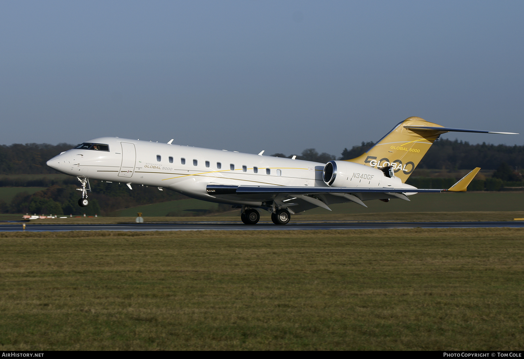 Aircraft Photo of N340GF | Bombardier Global 5000 (BD-700-1A11) | AirHistory.net #111852