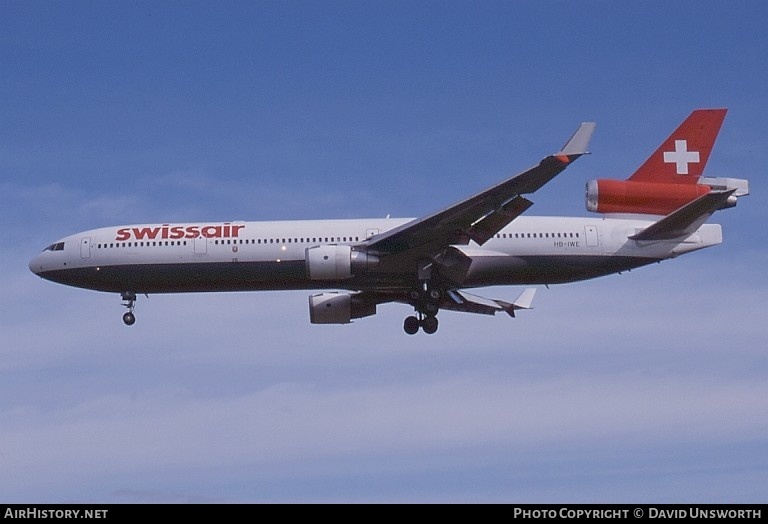Aircraft Photo of HB-IWE | McDonnell Douglas MD-11 | Swissair | AirHistory.net #111854